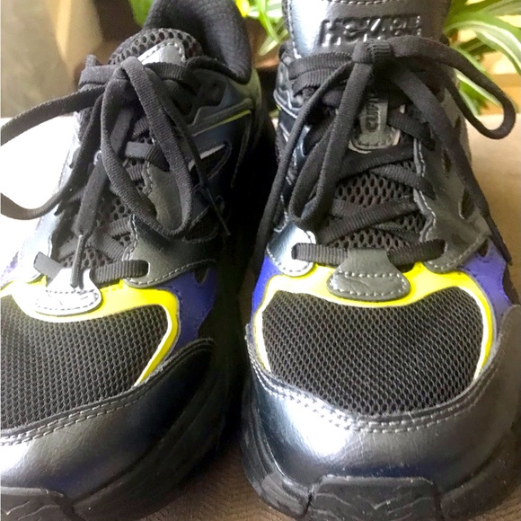 Hooka one opening ceremony in excellent condition size us 8 black grey yellow - Picture 1 of 10